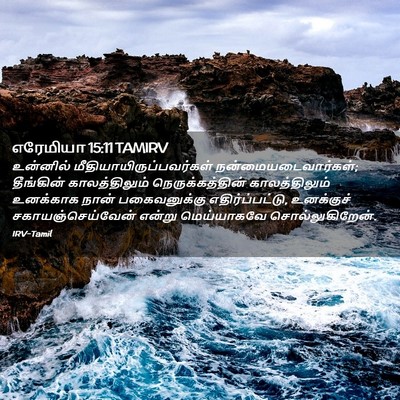 Picture 02 - எரேமியா 15:11 TAMIRV - உன்னில் - Bible Verse Picture