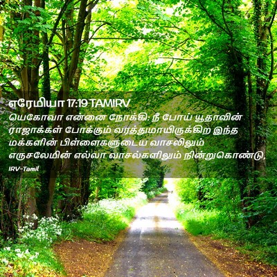 Picture 02 - எரேமியா 17:19 TAMIRV - யெகோவா என்னை - Bible Verse Picture