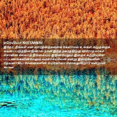 Picture 02 - எரேமியா 19:15 TAMIRV - இதோ, நீங்கள் என் - Bible Verse Picture