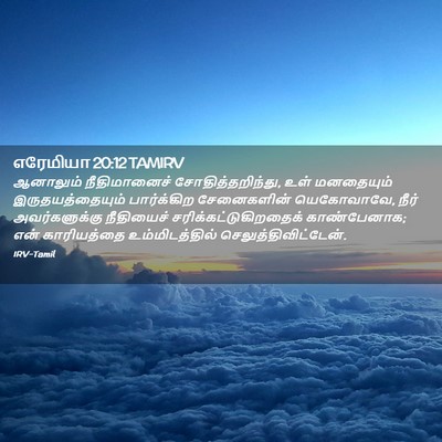 Picture 02 - எரேமியா 20:12 TAMIRV - ஆனாலும் - Bible Verse Picture