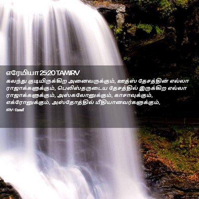 Picture 02 - எரேமியா 25:20 TAMIRV - கலந்து - Bible Verse Picture