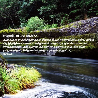 Picture 02 - எரேமியா 27:3 TAMIRV - அவைகளை - Bible Verse Picture