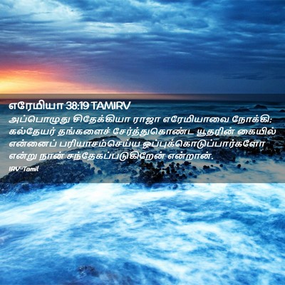 Picture 02 - எரேமியா 38:19 TAMIRV - அப்பொழுது - Bible Verse Picture