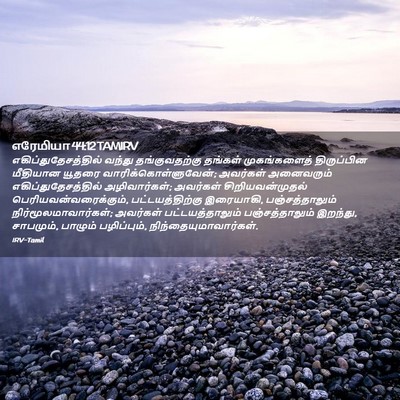 Picture 02 - எரேமியா 44:12 TAMIRV - எகிப்துதேசத்தில் - Bible Verse Picture