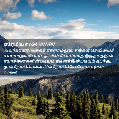 Picture 02 - எரேமியா 7:24 TAMIRV - அவர்களோ அதைக் - Bible Verse Picture