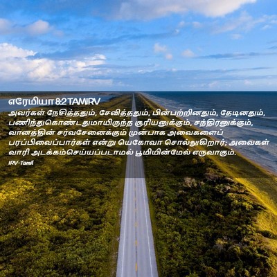 Picture 02 - எரேமியா 8:2 TAMIRV - அவர்கள் - Bible Verse Picture
