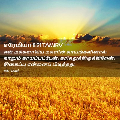 Picture 02 - எரேமியா 8:21 TAMIRV - என் மக்களாகிய - Bible Verse Picture