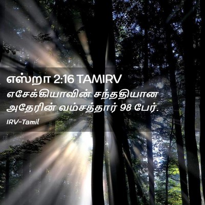 Picture 02 - எஸ்றா 2:16 TAMIRV - எசேக்கியாவின் - Bible Verse Picture