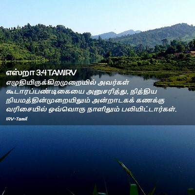 Picture 02 - எஸ்றா 3:4 TAMIRV -  - Bible Verse Picture