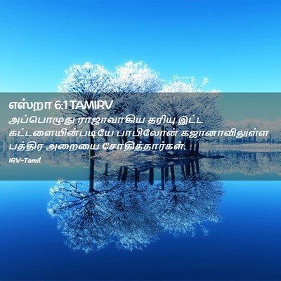 Picture 02 - எஸ்றா 6:1 TAMIRV - அப்பொழுது - Bible Verse Picture