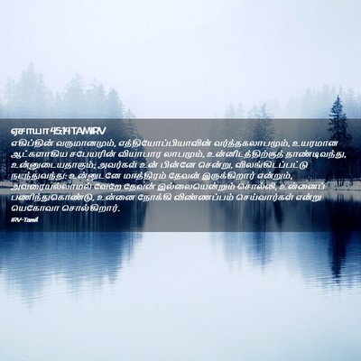 Picture 02 - ஏசாயா 45:14 TAMIRV - எகிப்தின் - Bible Verse Picture