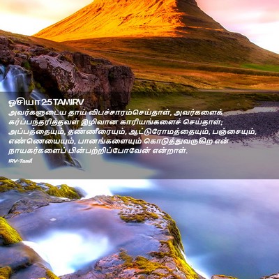 Picture 02 - ஓசியா 2:5 TAMIRV - அவர்களுடைய தாய் - Bible Verse Picture