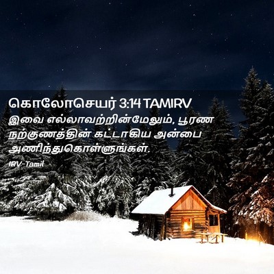Picture 02 - கொலோசெயர் 3:14 TAMIRV - இவை - Bible Verse Picture