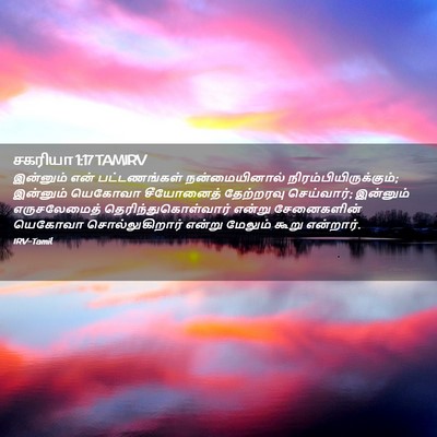 Picture 02 - சகரியா 1:17 TAMIRV - இன்னும் என் - Bible Verse Picture