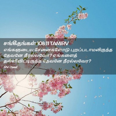 Picture 02 - சங்கீதங்கள் 108:11 TAMIRV - எங்களுடைய - Bible Verse Picture