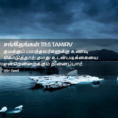 Picture 02 - சங்கீதங்கள் 111:5 TAMIRV - தமக்குப் - Bible Verse Picture