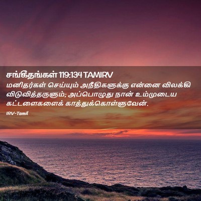 Picture 02 - சங்கீதங்கள் 119:134 TAMIRV - மனிதர்கள் - Bible Verse Picture