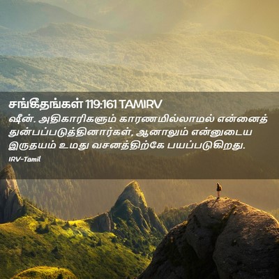 Picture 02 - சங்கீதங்கள் 119:161 TAMIRV - ஷீன். - Bible Verse Picture