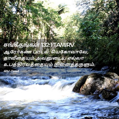 Picture 02 - சங்கீதங்கள் 132:1 TAMIRV - ஆரோகண பாடல். - Bible Verse Picture