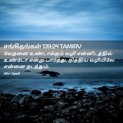 Picture 02 - சங்கீதங்கள் 139:24 TAMIRV - வேதனை உண்டாக்கும் - Bible Verse Picture