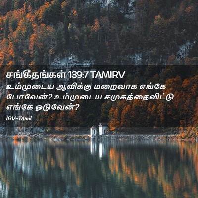 Picture 02 - சங்கீதங்கள் 139:7 TAMIRV - உம்முடைய ஆவிக்கு - Bible Verse Picture
