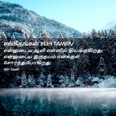 Picture 02 - சங்கீதங்கள் 143:4 TAMIRV - என்னுடைய ஆவி - Bible Verse Picture