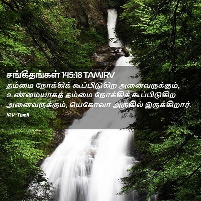 Picture 02 - சங்கீதங்கள் 145:18 TAMIRV - தம்மை நோக்கிக் - Bible Verse Picture