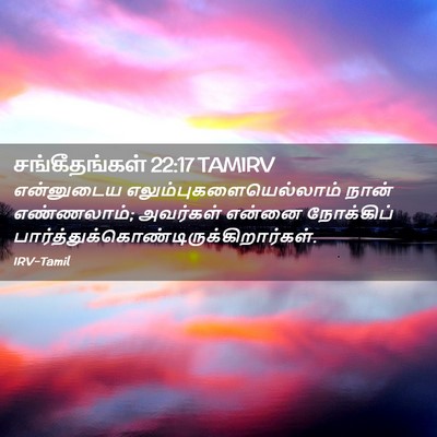 Picture 02 - சங்கீதங்கள் 22:17 TAMIRV - என்னுடைய - Bible Verse Picture