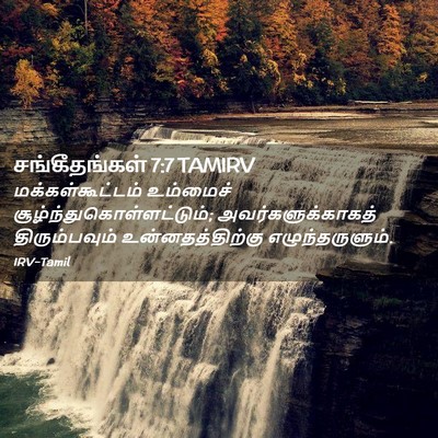 Picture 02 - சங்கீதங்கள் 7:7 TAMIRV - மக்கள்கூட்டம் - Bible Verse Picture