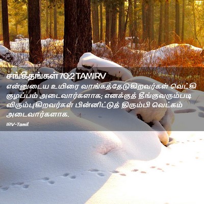 Picture 02 - சங்கீதங்கள் 70:2 TAMIRV - என்னுடைய உயிரை - Bible Verse Picture
