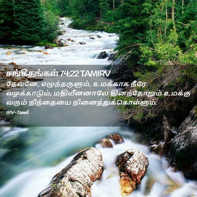 Picture 02 - சங்கீதங்கள் 74:22 TAMIRV - தேவனே, - Bible Verse Picture