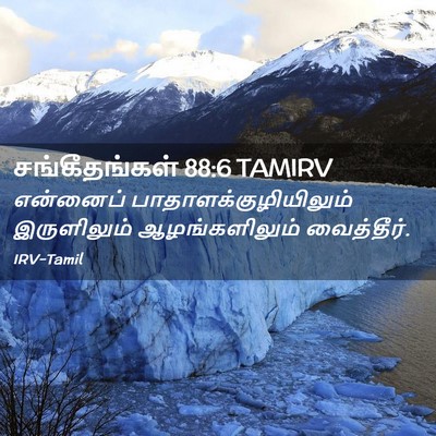 Picture 02 - சங்கீதங்கள் 88:6 TAMIRV - என்னைப் - Bible Verse Picture