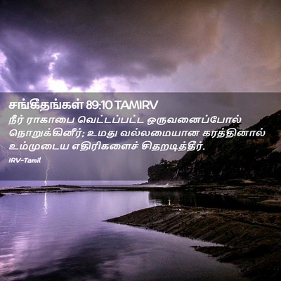 Picture 02 - சங்கீதங்கள் 89:10 TAMIRV - நீர் ராகாபை - Bible Verse Picture