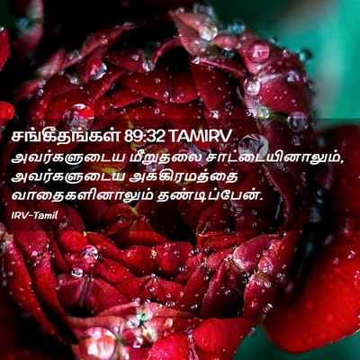 Picture 02 - சங்கீதங்கள் 89:32 TAMIRV - அவர்களுடைய - Bible Verse Picture