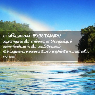 Picture 02 - சங்கீதங்கள் 89:38 TAMIRV - ஆனாலும் நீர் - Bible Verse Picture