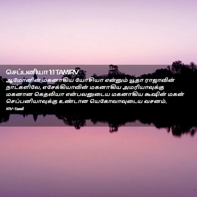 Picture 02 - செப்பனியா 1:1 TAMIRV - ஆமோனின் மகனாகிய - Bible Verse Picture
