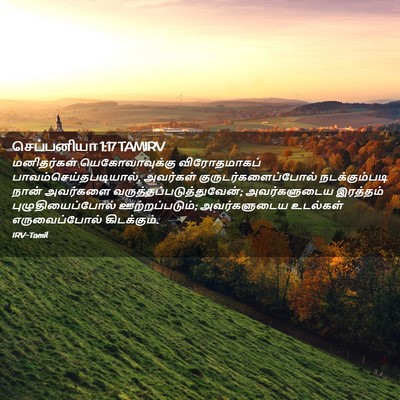 Picture 02 - செப்பனியா 1:17 TAMIRV - மனிதர்கள் - Bible Verse Picture
