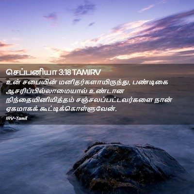 Picture 02 - செப்பனியா 3:18 TAMIRV - உன் சபையின் - Bible Verse Picture