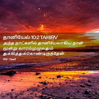 Picture 02 - தானியேல் 10:2 TAMIRV - அந்த நாட்களில் - Bible Verse Picture