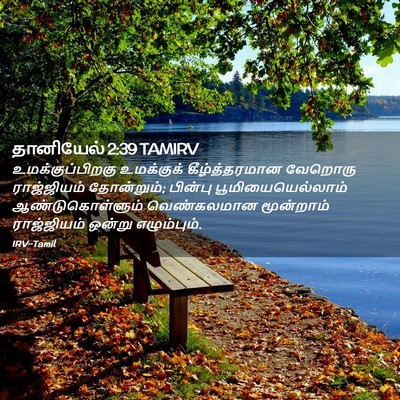 Picture 02 - தானியேல் 2:39 TAMIRV - உமக்குப்பிறகு - Bible Verse Picture