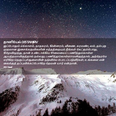 Picture 02 - தானியேல் 3:15 TAMIRV - இப்போதும் - Bible Verse Picture