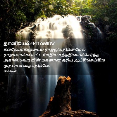 Picture 02 - தானியேல் 9:1 TAMIRV - கல்தேயர்களுடைய - Bible Verse Picture