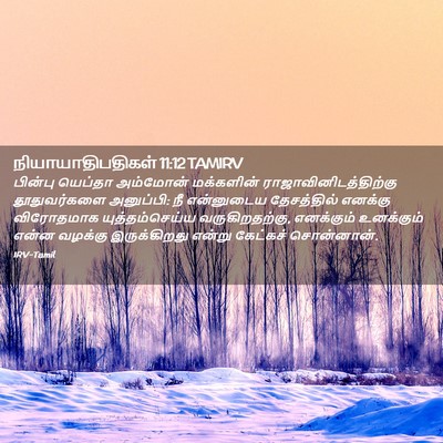 Picture 02 - நியாயாதிபதிகள் 11:12 TAMIRV - பின்பு யெப்தா - Bible Verse Picture