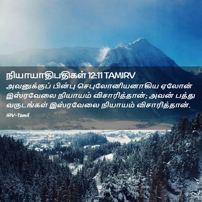 Picture 02 - நியாயாதிபதிகள் 12:11 TAMIRV - அவனுக்குப் பின்பு - Bible Verse Picture