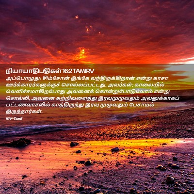 Picture 02 - நியாயாதிபதிகள் 16:2 TAMIRV - அப்பொழுது: - Bible Verse Picture