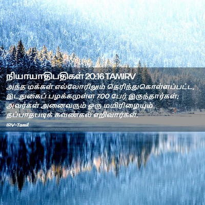 Picture 02 - நியாயாதிபதிகள் 20:16 TAMIRV - அந்த மக்கள் - Bible Verse Picture