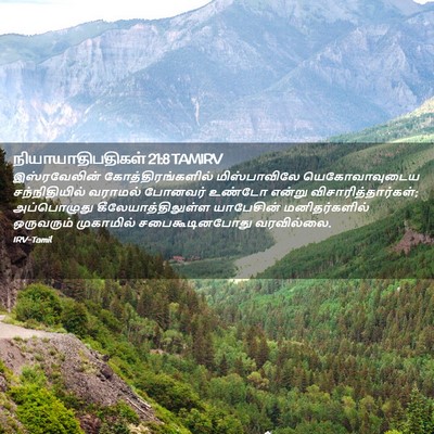 Picture 02 - நியாயாதிபதிகள் 21:8 TAMIRV - இஸ்ரவேலின் - Bible Verse Picture