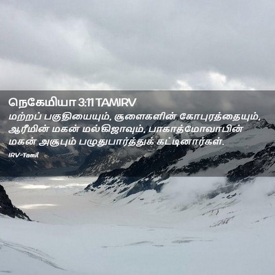 Picture 02 - நெகேமியா 3:11 TAMIRV - மற்றப் - Bible Verse Picture
