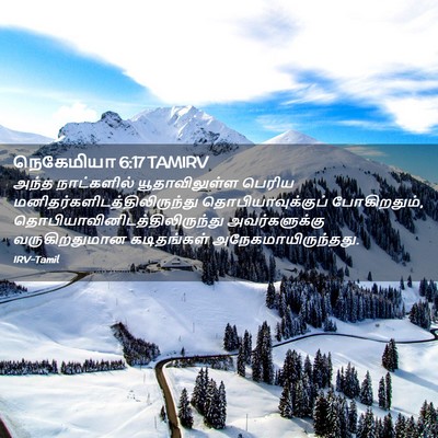 Picture 02 - நெகேமியா 6:17 TAMIRV - அந்த நாட்களில் - Bible Verse Picture