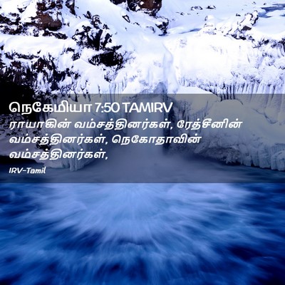 Picture 02 - நெகேமியா 7:50 TAMIRV - ராயாகின் - Bible Verse Picture
